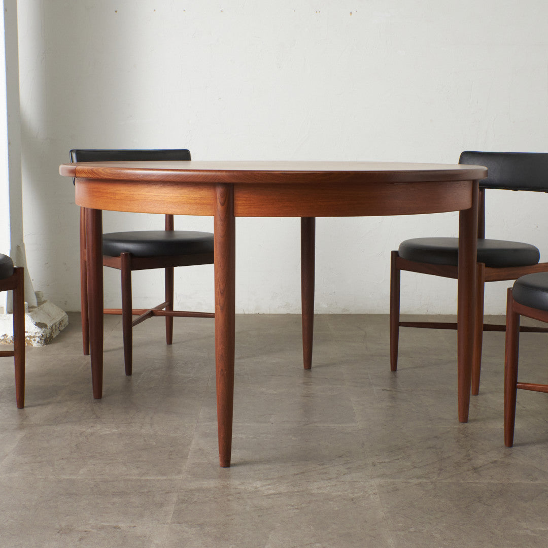 エクステンション ラウンドダイニングテーブル