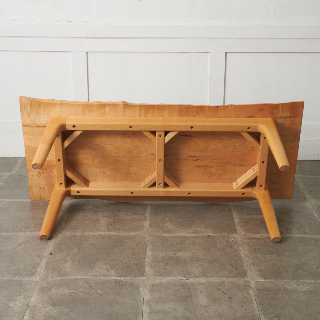 戸田直美 栃無垢材 一枚板 センターテーブル