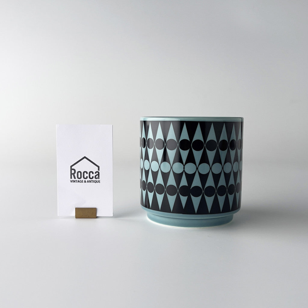 Hornsea プランターカバー S Backgammon Teal