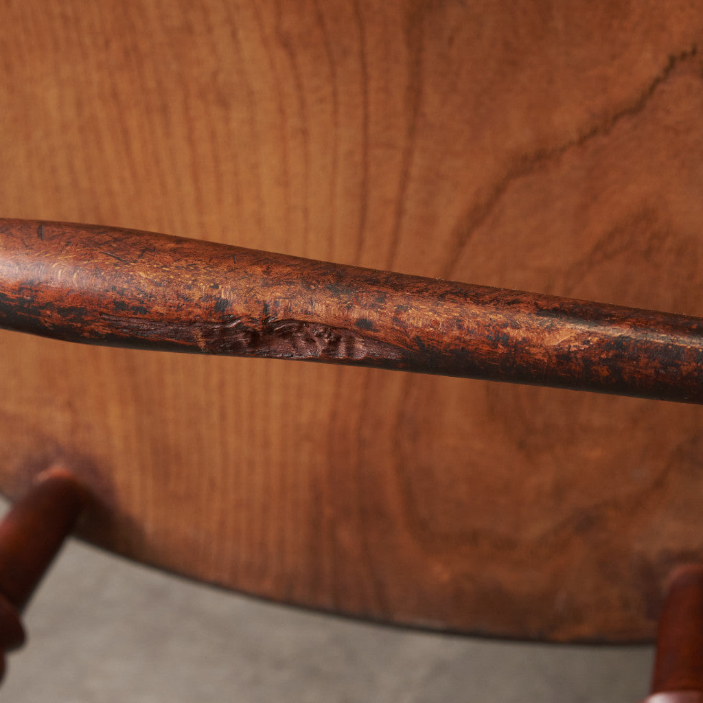 英国アンティーク スモーカーズボウ ウィンザーチェア