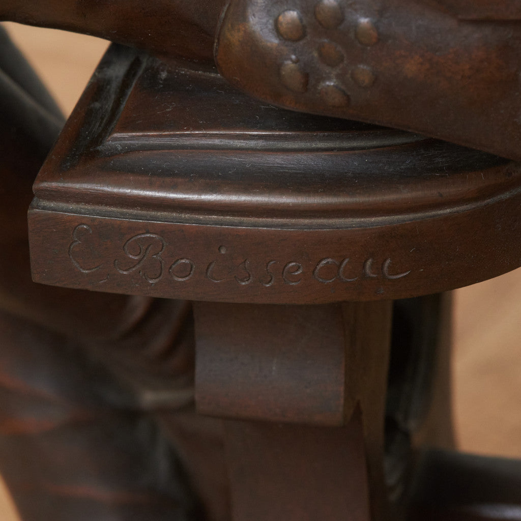 吟遊詩人オイセル / ブロンズ像