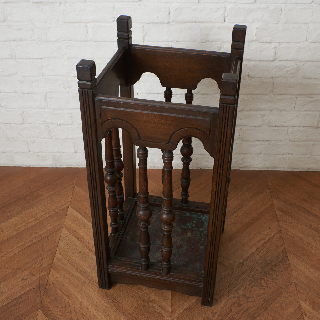 神戸洋家具 オーク材 アンブレラスタンド