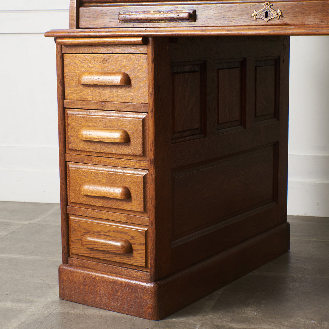 クラシック ロールトップデスク