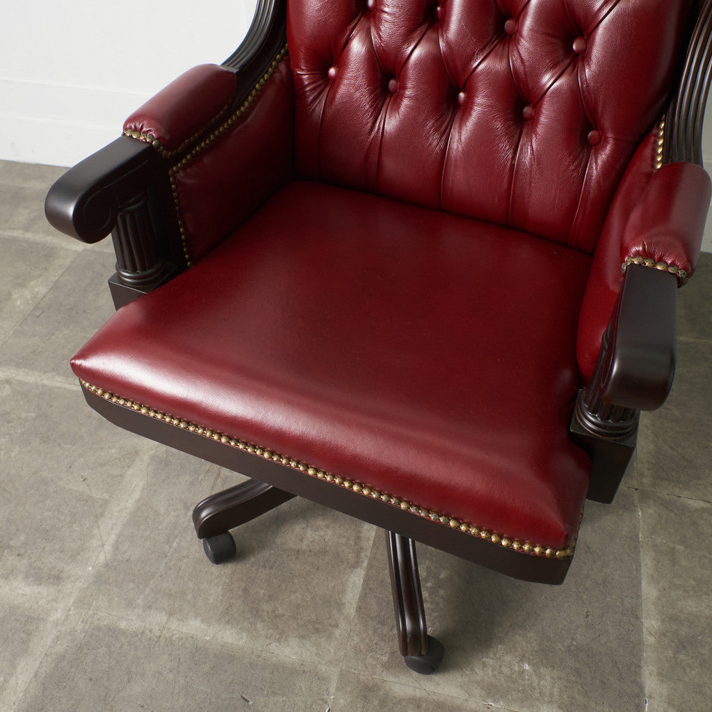 ウィングバック デスクチェア