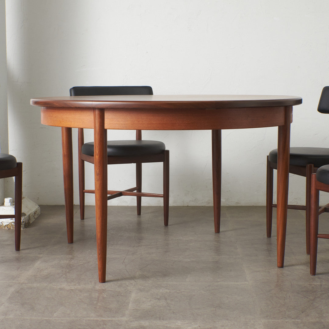 エクステンション ラウンドダイニングテーブル