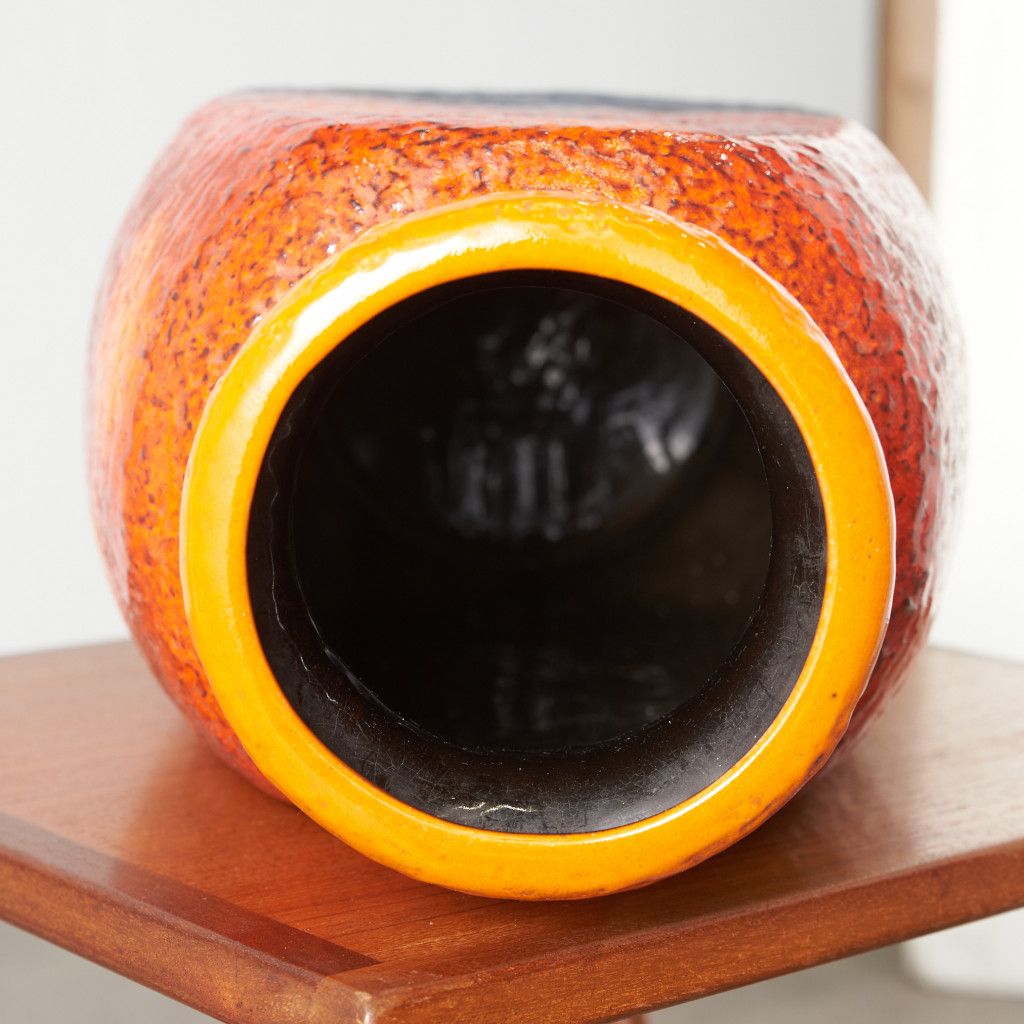 西ドイツヴィンテージ Fat lava フラワーベース|ドゥムラー&ブライデン Dumler & Breiden