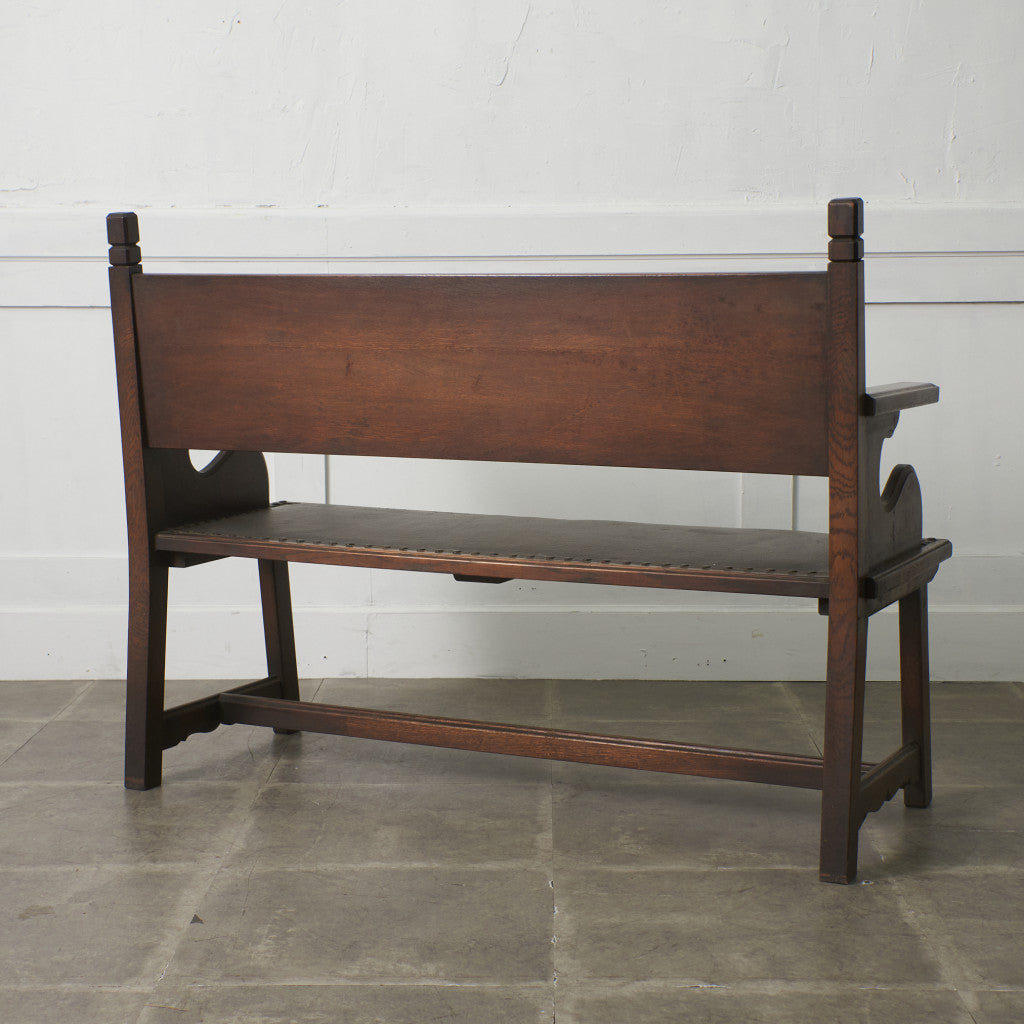 神戸洋家具 オーク材 ベンチ