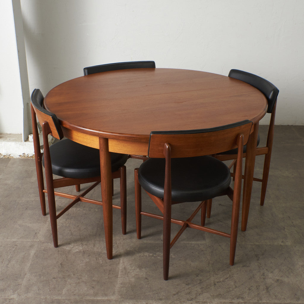 エクステンション ラウンドダイニングテーブル