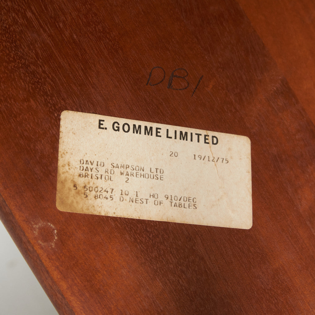 Quadrille ヴィンテージ ネストテーブル