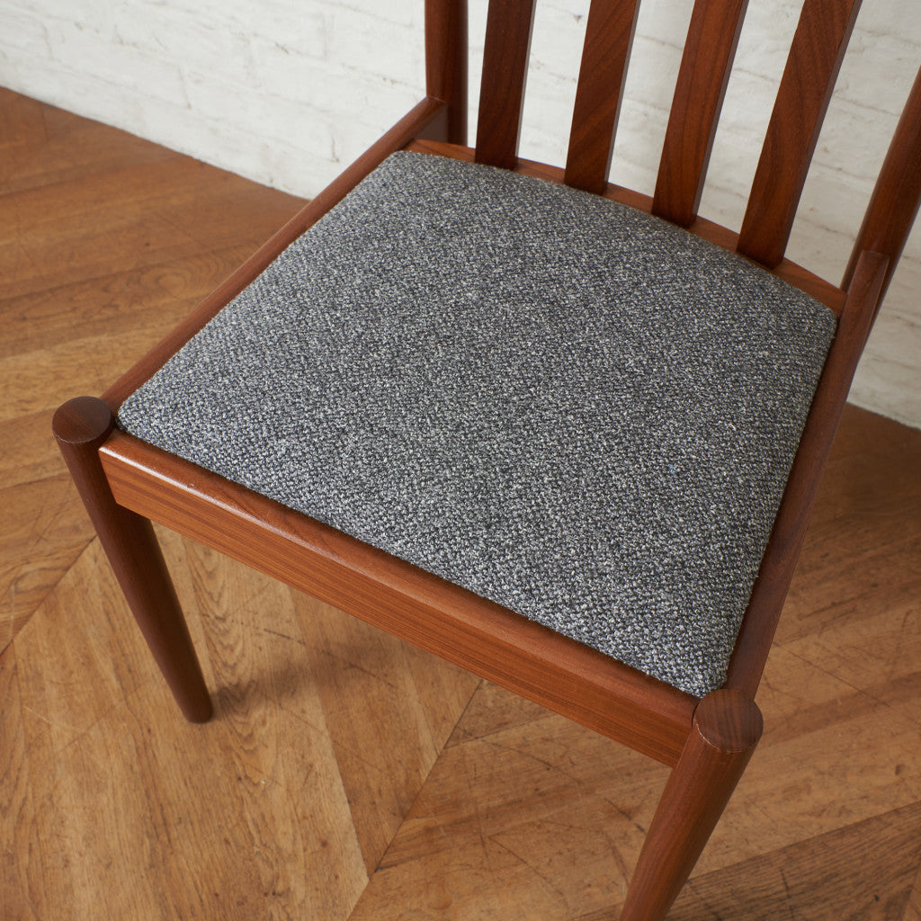 スラットバックチェア/ 張替済