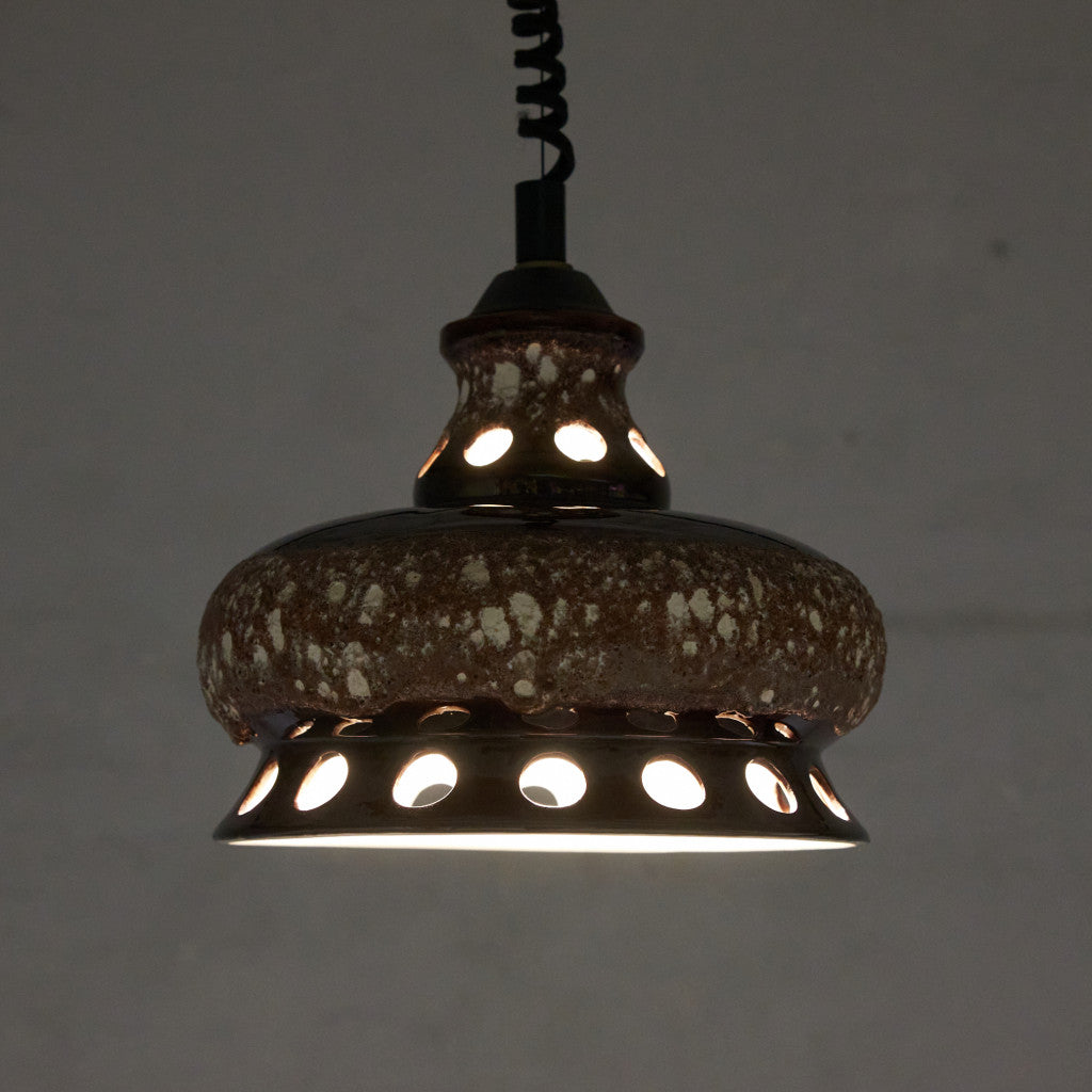 西ドイツヴィンテージ Fat lava ペンダントランプ