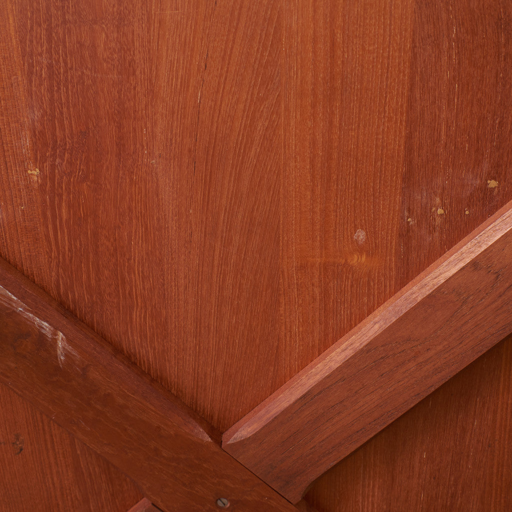 チーク材 ラウンドコーヒーテーブル