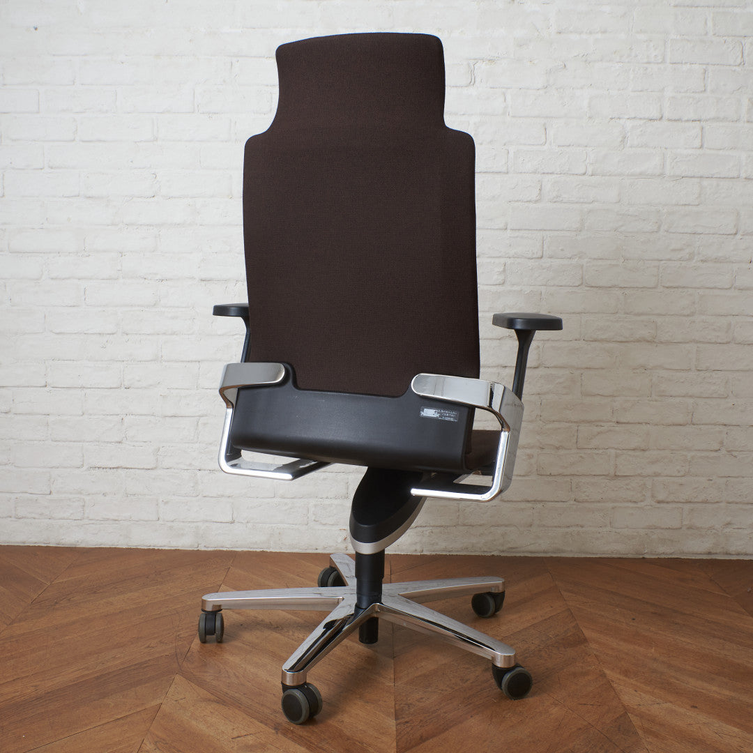 ON ヘッドレスト付 ハイバックオフィスチェア 175/7H