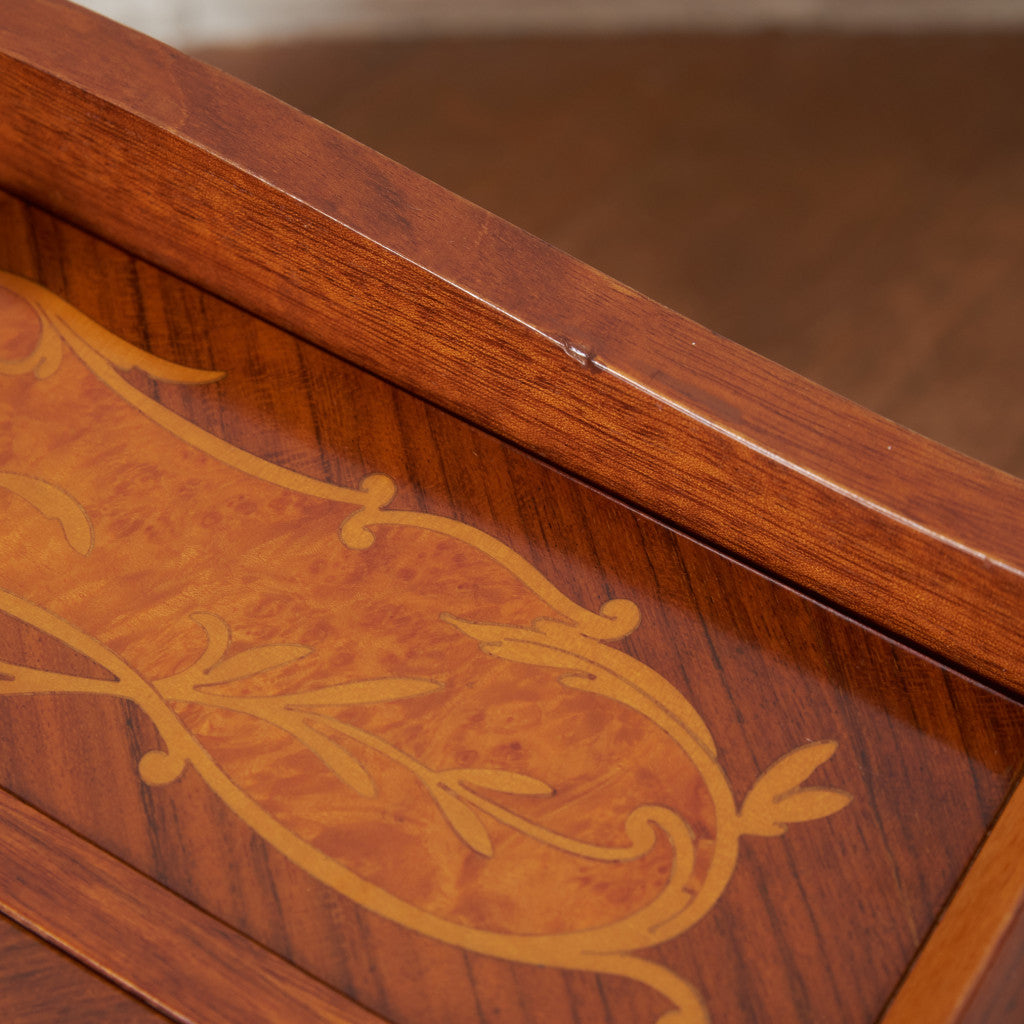 イタリア製 ミラー付き サイドテーブル