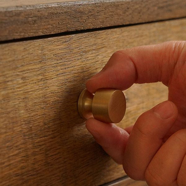 真鍮 ツマミ トラぺ Mサイズ