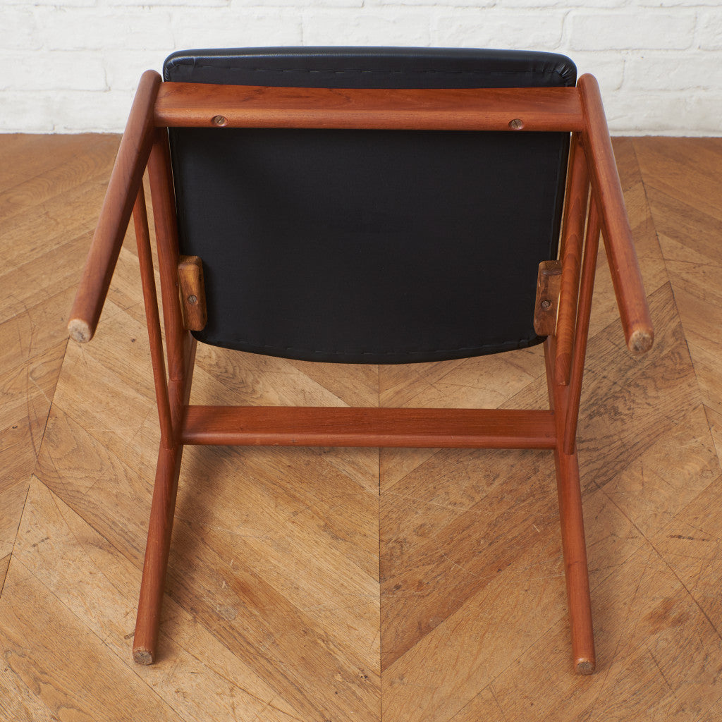 デンマークヴィンテージ ダイニングチェア / 張替済