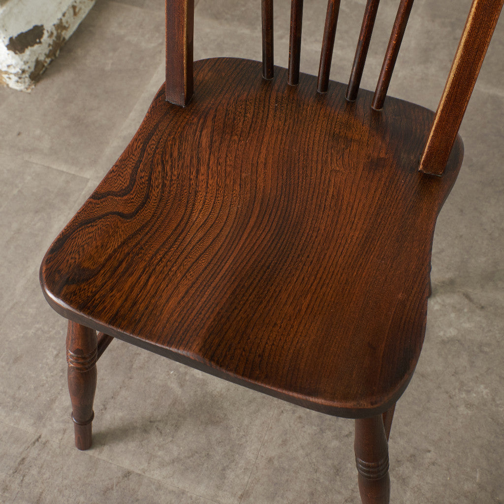 英国アンティーク ハイバック ウィンザーチェア