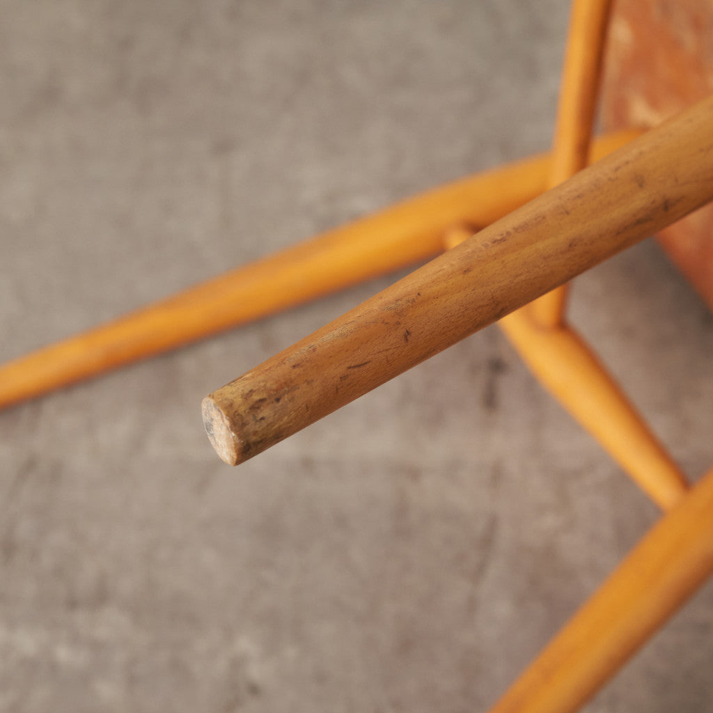 4本スポーク フープバックチェア