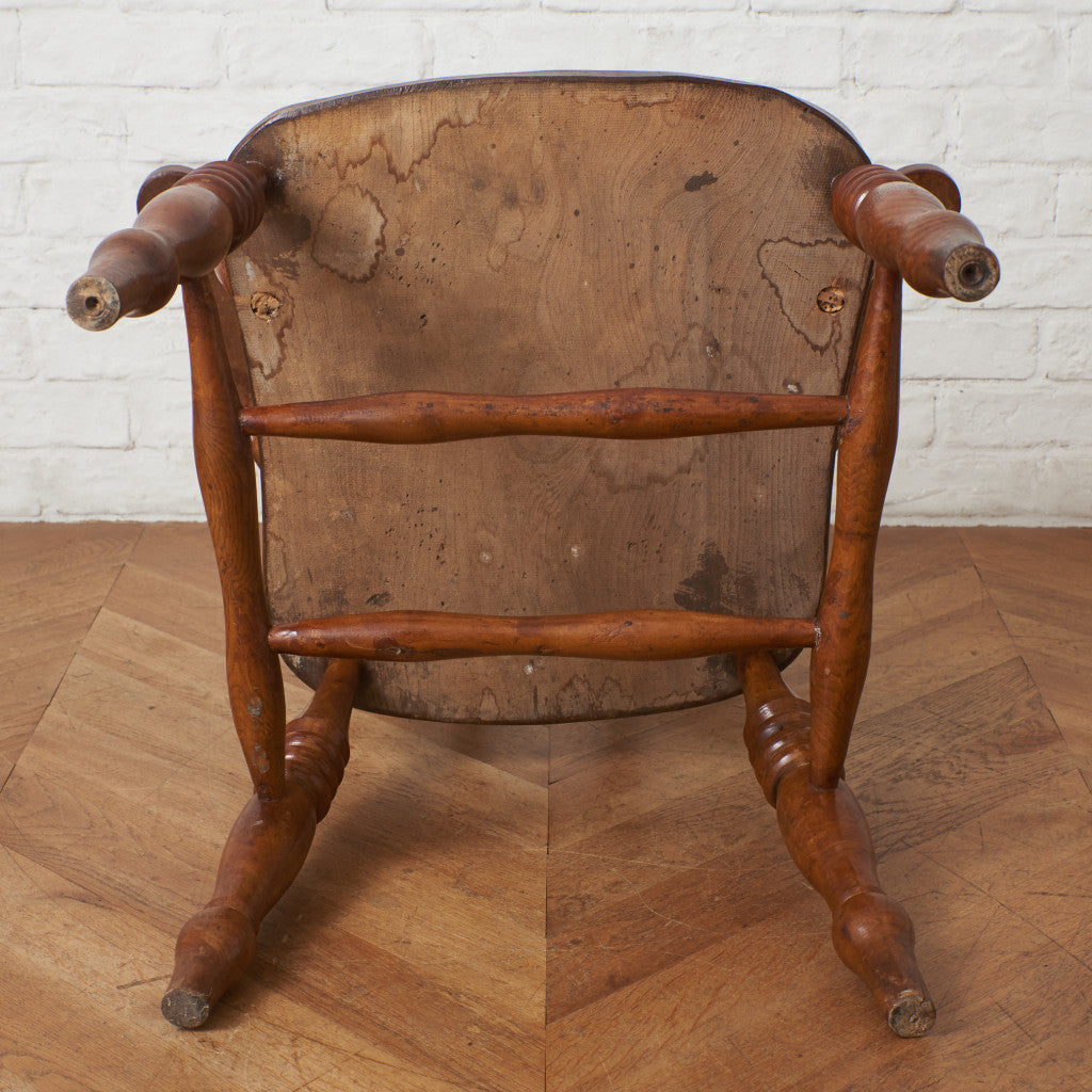 英国アンティーク スモーカーズボウ ウィンザーチェア