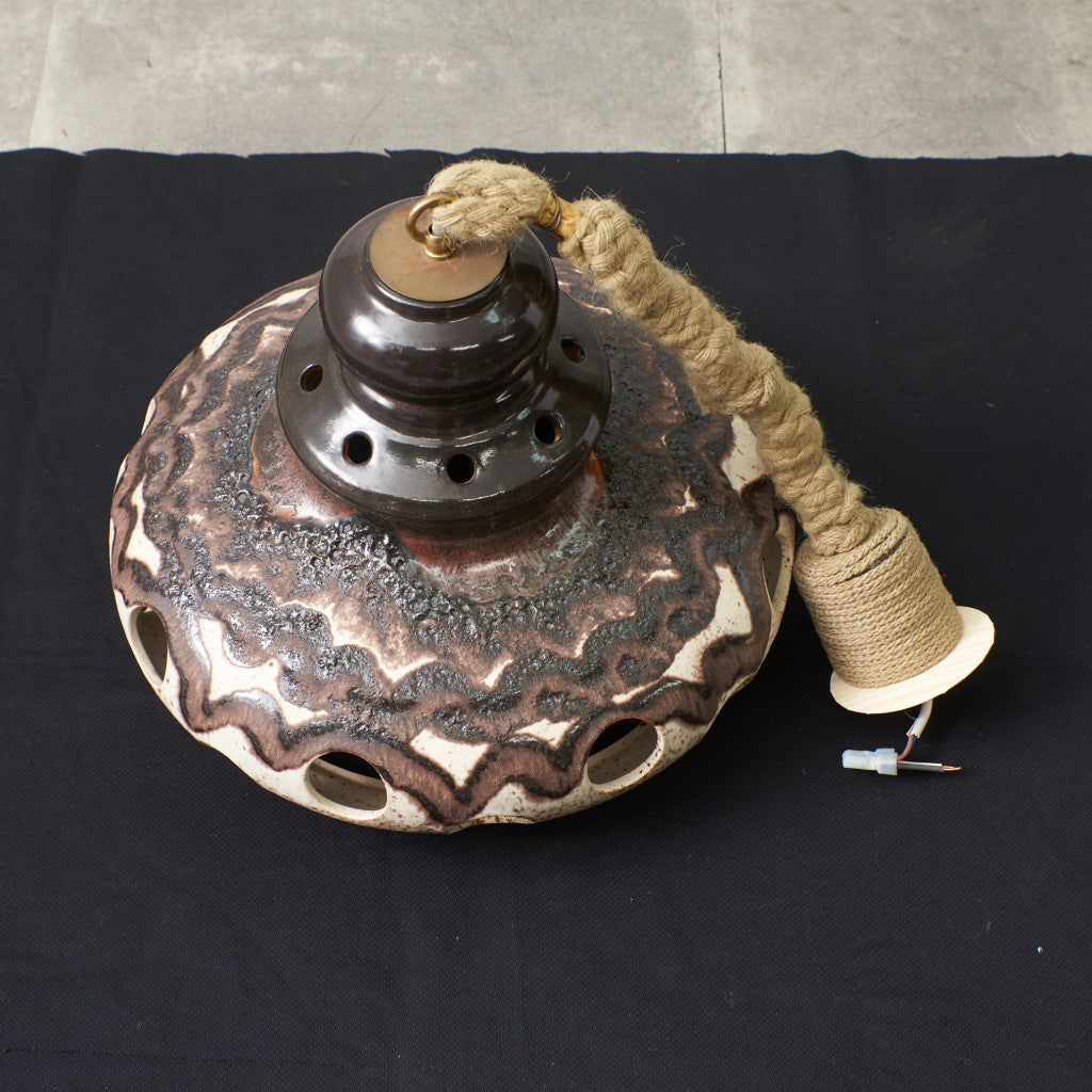 西ドイツヴィンテージ Fat lava ペンダントランプ