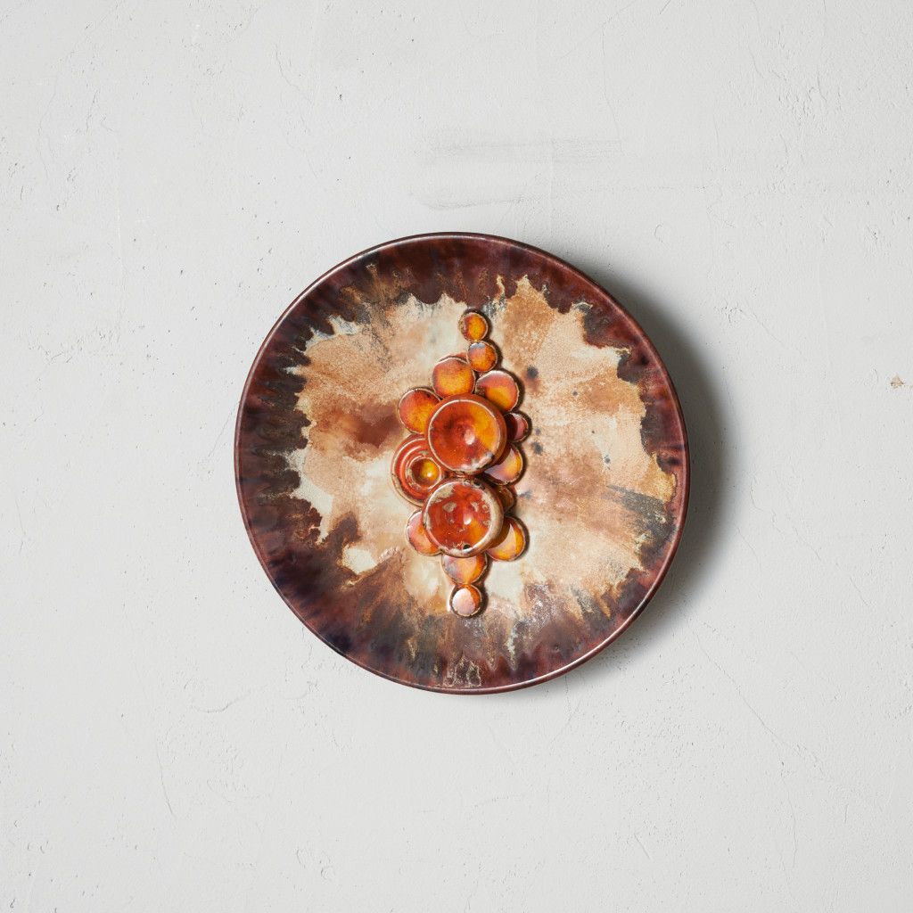 Fat lava マッシュルームプレート|ルシャ Ruscha