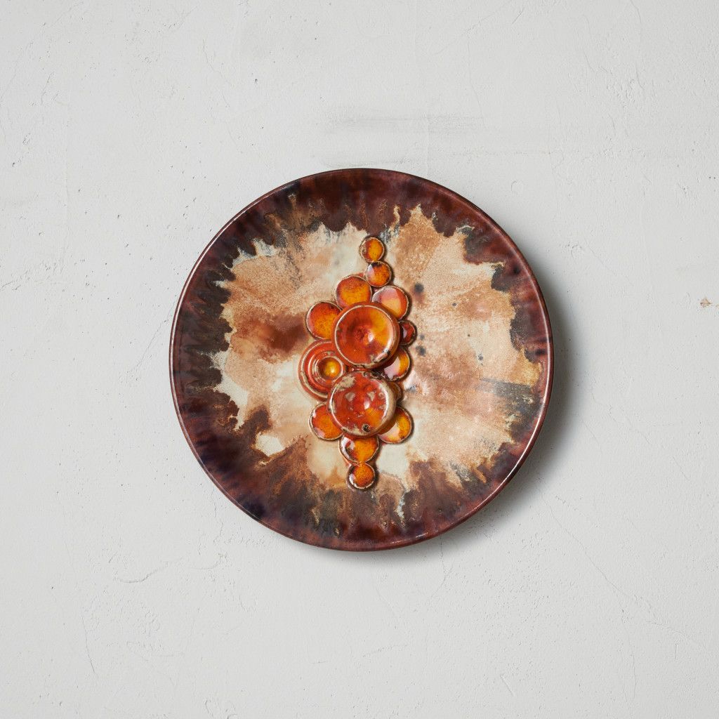 Fat lava マッシュルームプレート|ルシャ Ruscha