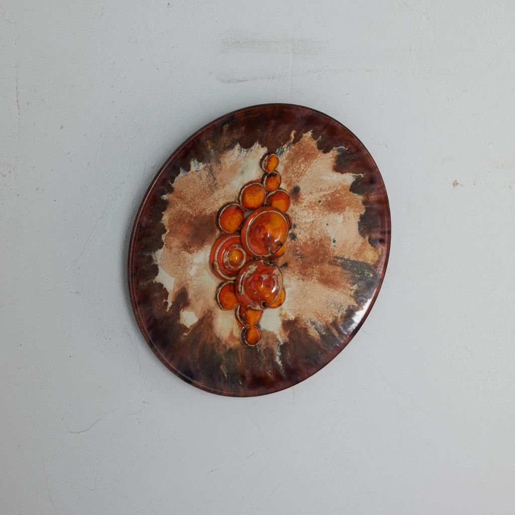 Fat lava マッシュルームプレート|ルシャ Ruscha