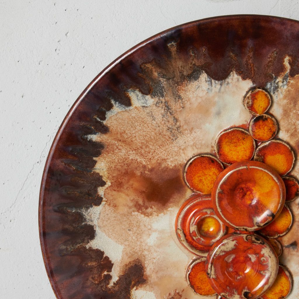 Fat lava マッシュルームプレート|ルシャ Ruscha