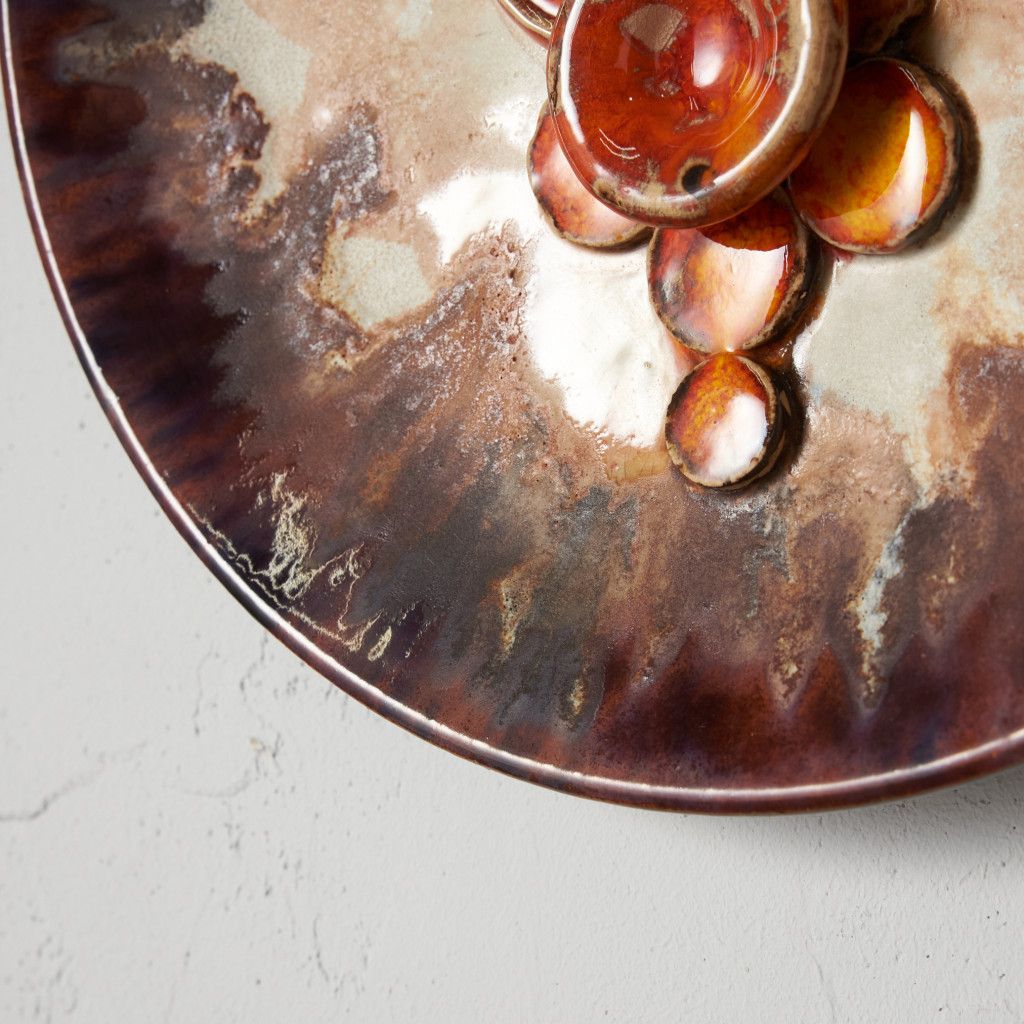 Fat lava マッシュルームプレート|ルシャ Ruscha