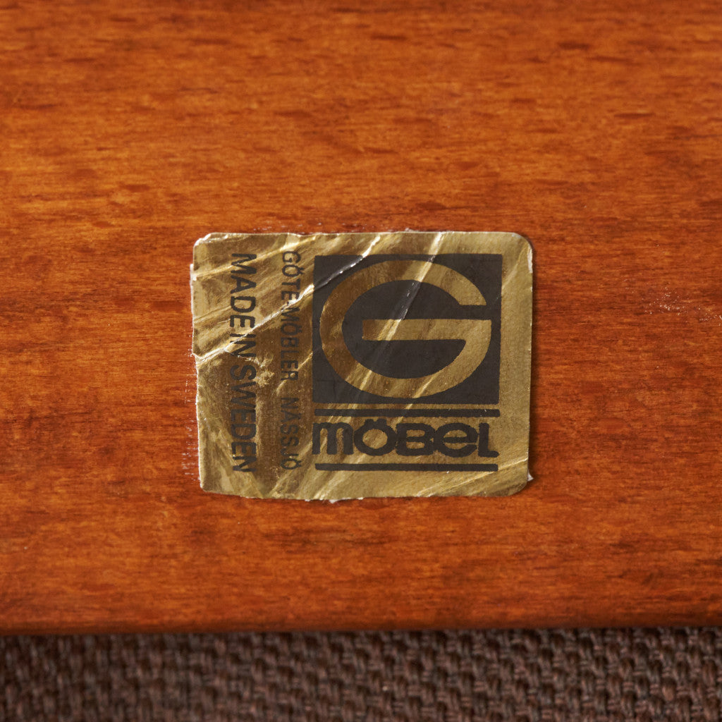 ヴィンテージ 本革ラウンジチェア & オットマン