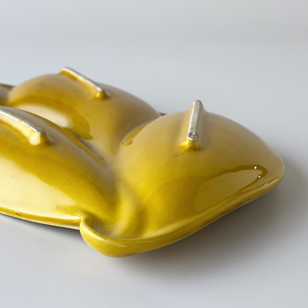 ヴィンテージ リーフモチーフ プレート