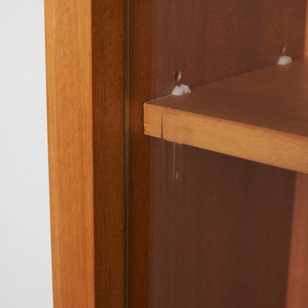 ヴィンテージ ガラスキャビネット