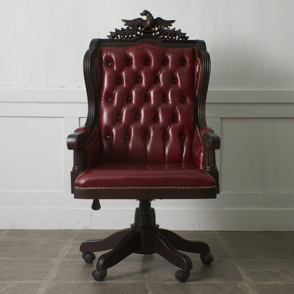 ウィングバック デスクチェア