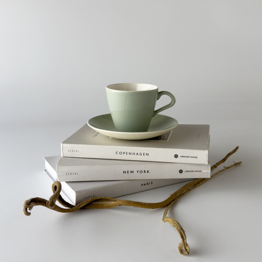 Twintone ツイントーン カップ&ソーサー Celadon