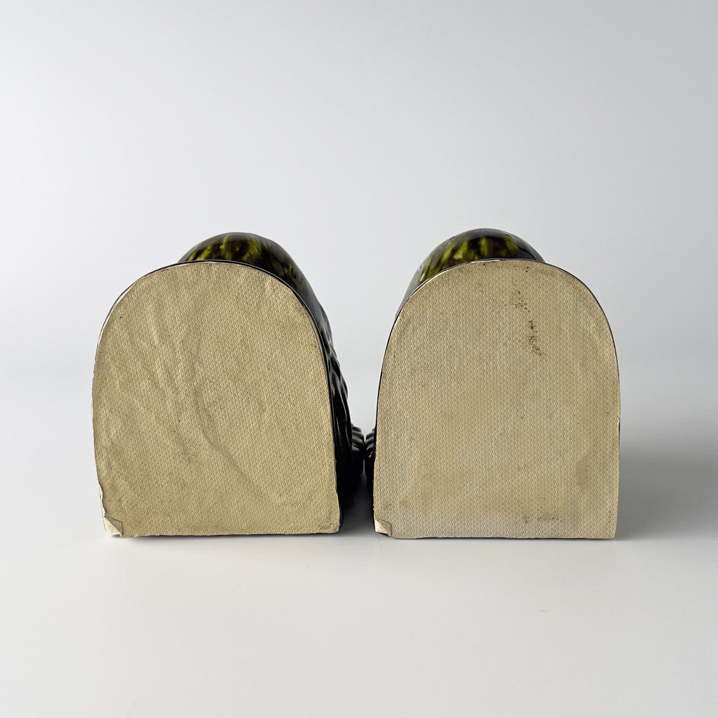 ヴィンテージ 鳥モチーフ ブックエンド 2点セット