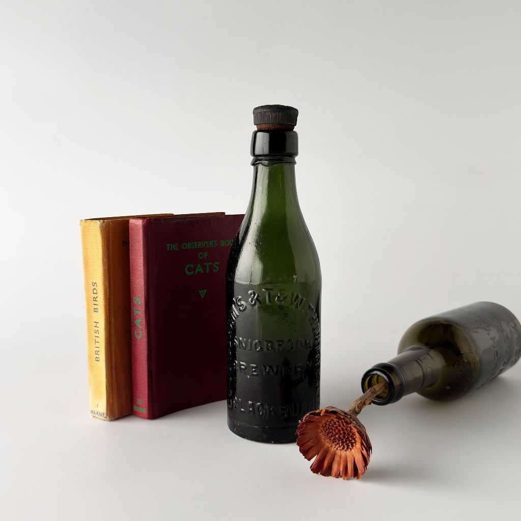 ヴィンテージ ガラスボトル
