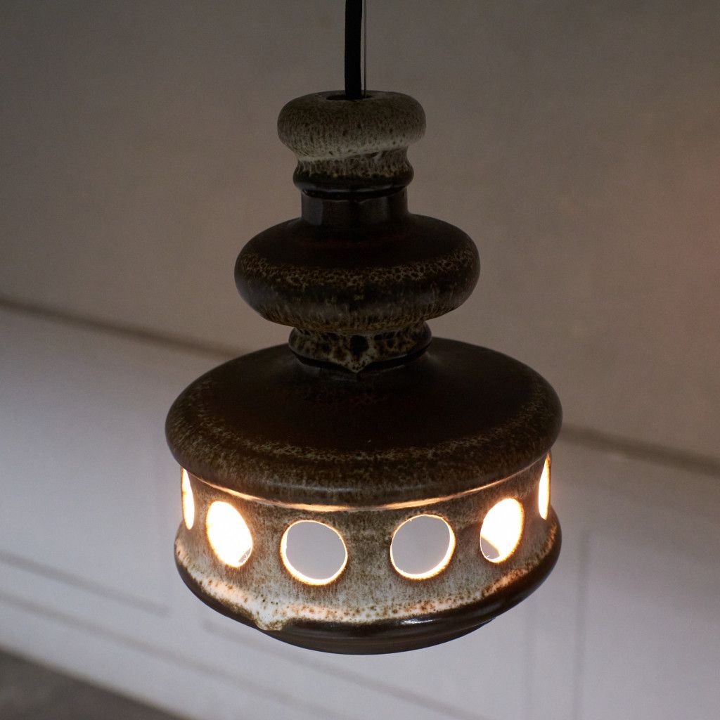 西ドイツヴィンテージ Fat lava ペンダントランプ|rocca rocca