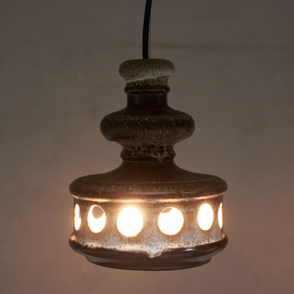 西ドイツヴィンテージ Fat lava ペンダントランプ|rocca rocca