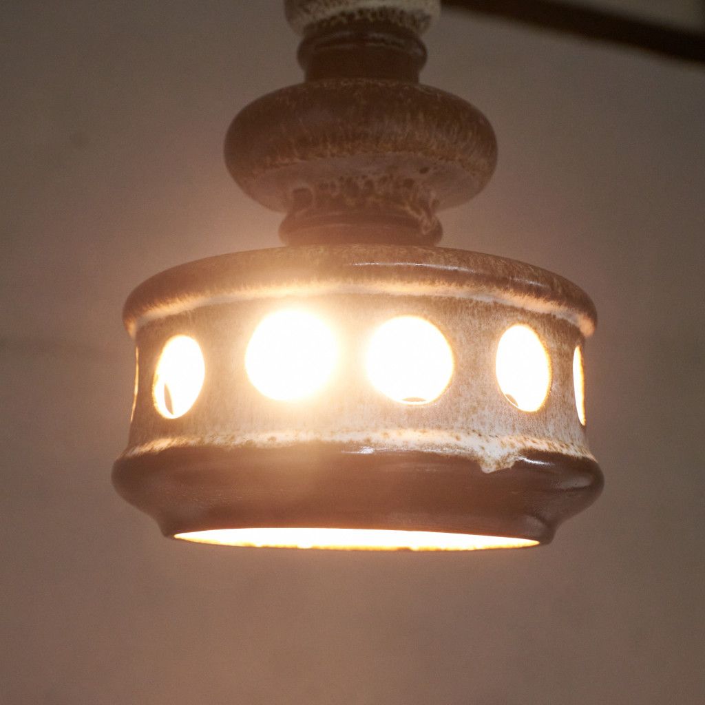 西ドイツヴィンテージ Fat lava ペンダントランプ|rocca rocca