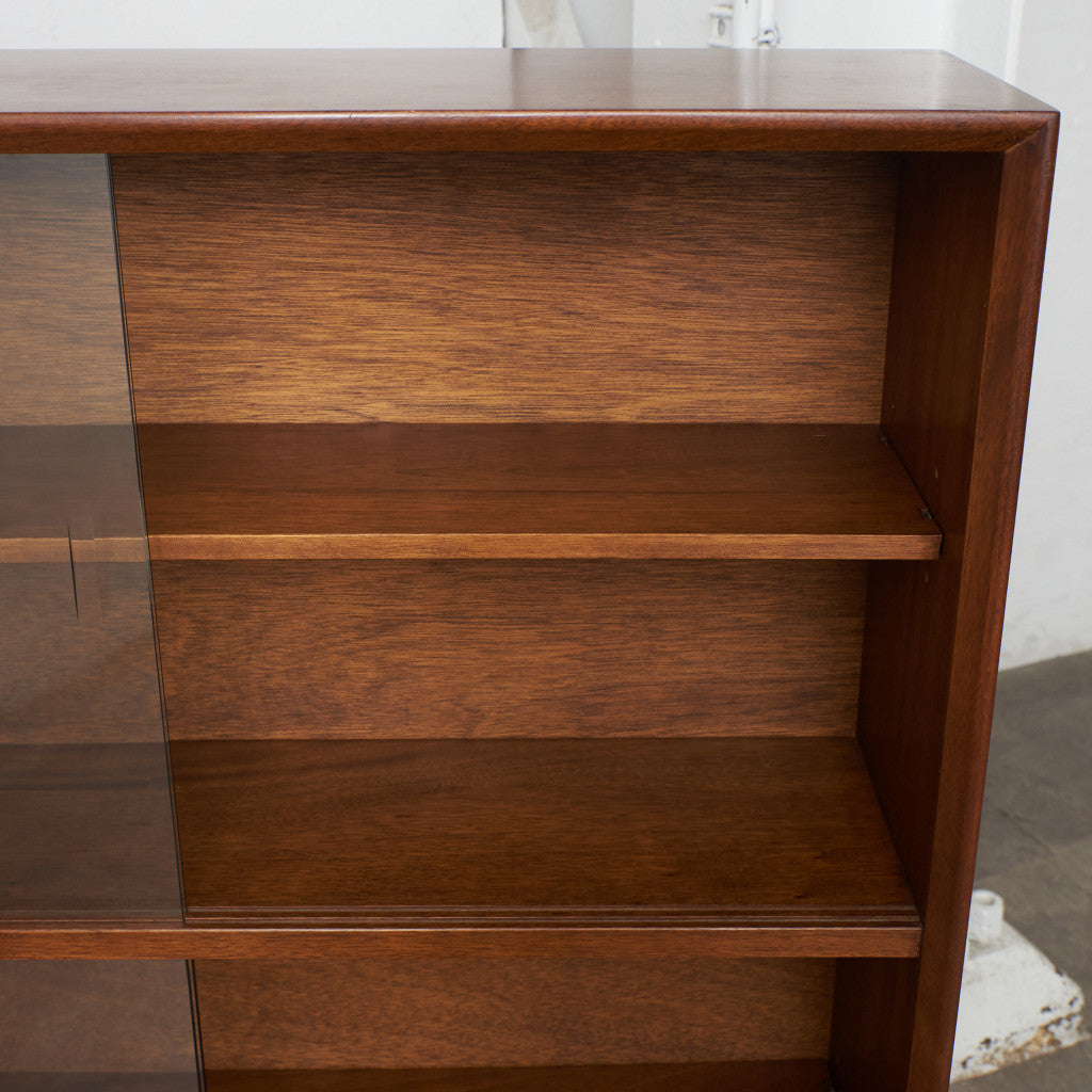 ヴィンテージ ガラスキャビネット