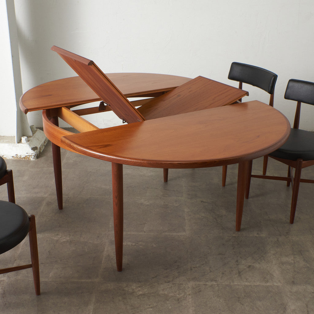 エクステンション ラウンドダイニングテーブル