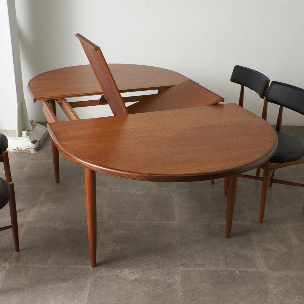 エクステンション オーバルダイニングテーブル