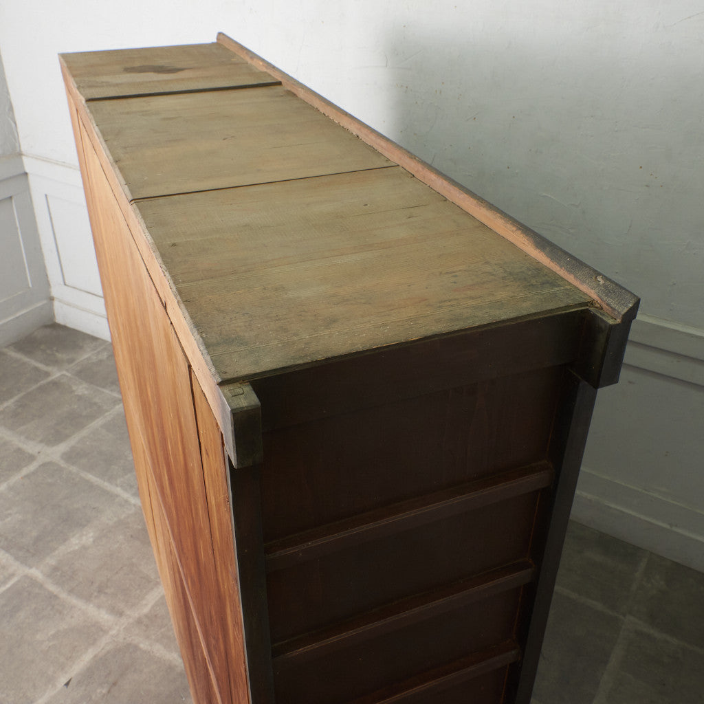 近江箪笥 欅材 水屋箪笥