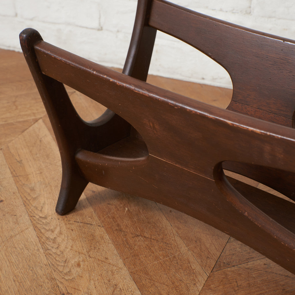 ヴィンテージ マガジンラック