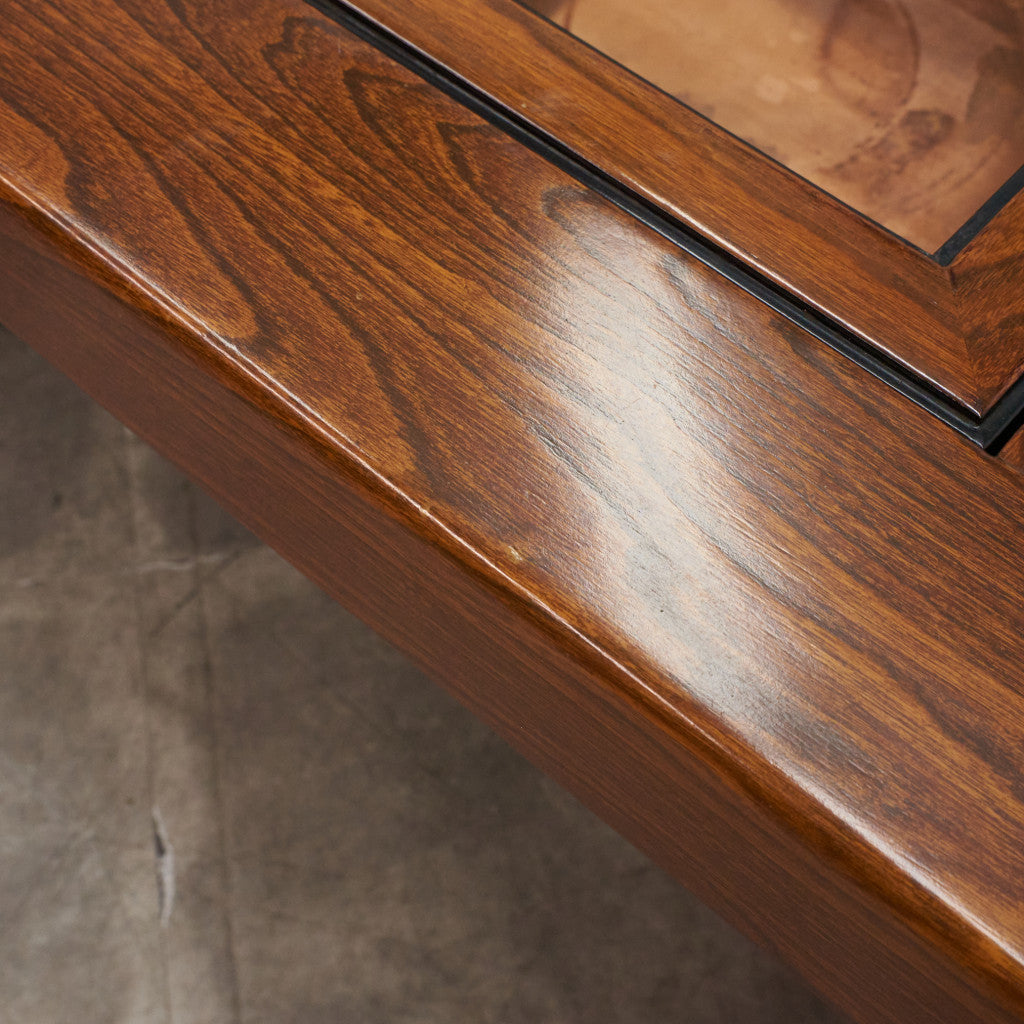 欅無垢材 関西火鉢テーブル