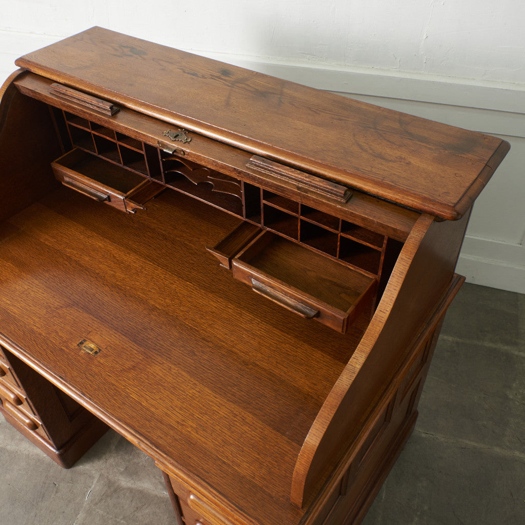 クラシック ロールトップデスク