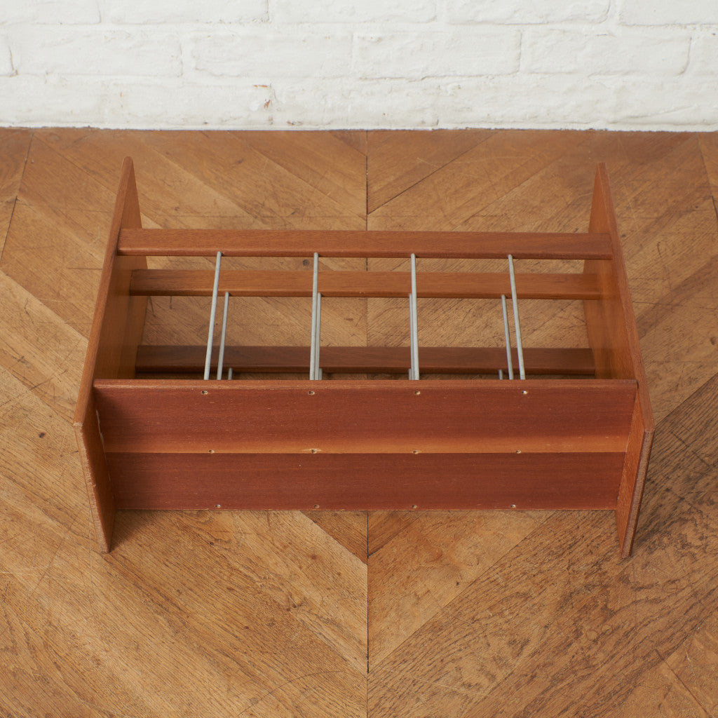 英国ヴィンテージ マガジンラック