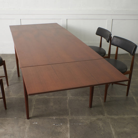 デンマークヴィンテージ ドローリーフ ダイニングテーブル