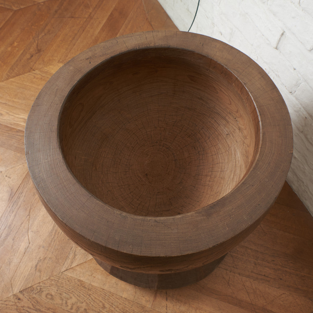 年代物 うす ガラス天板テーブル