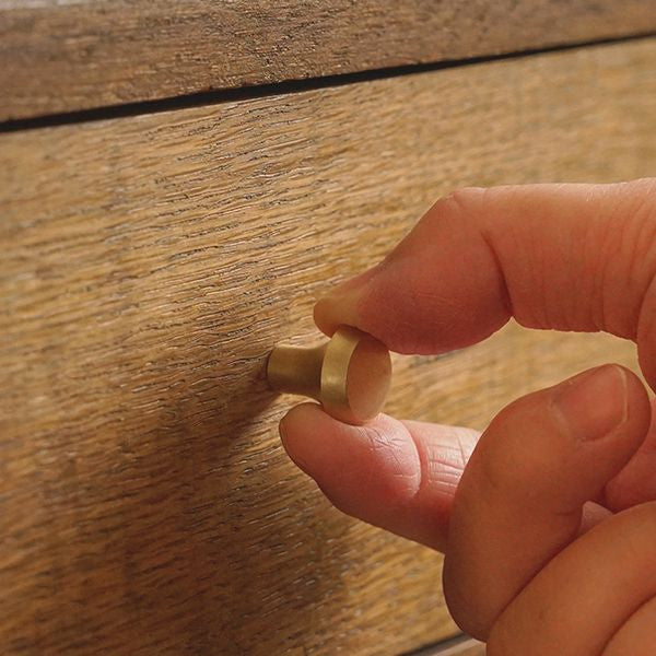 真鍮 ツマミ マッシュ Sサイズ